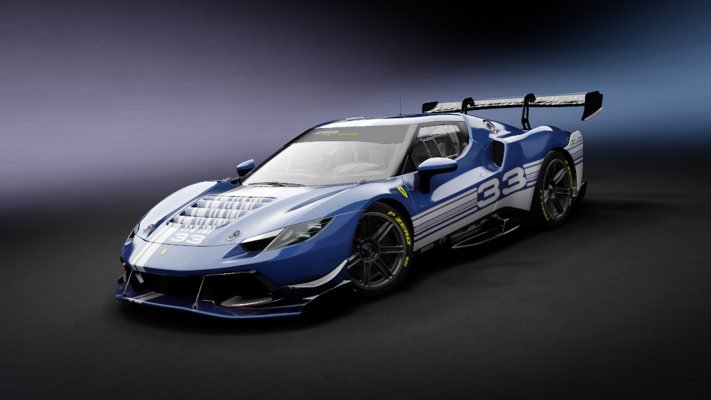 Ferrari 296 Cup TPRS, skin 33