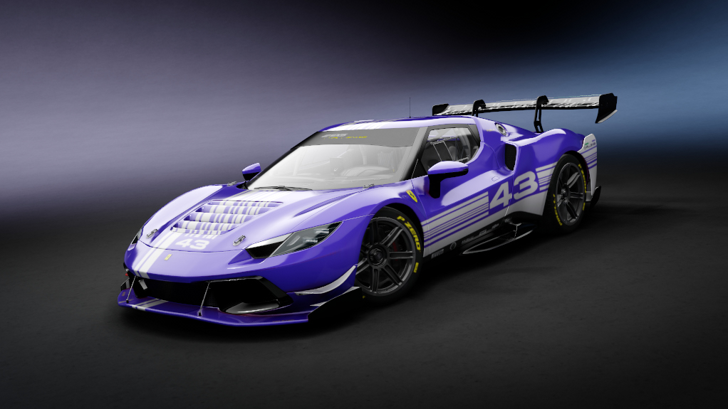 Ferrari 296 Cup TPRS, skin 43
