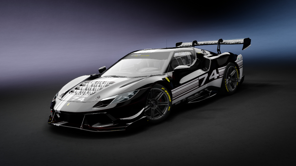 Ferrari 296 Cup TPRS, skin 74