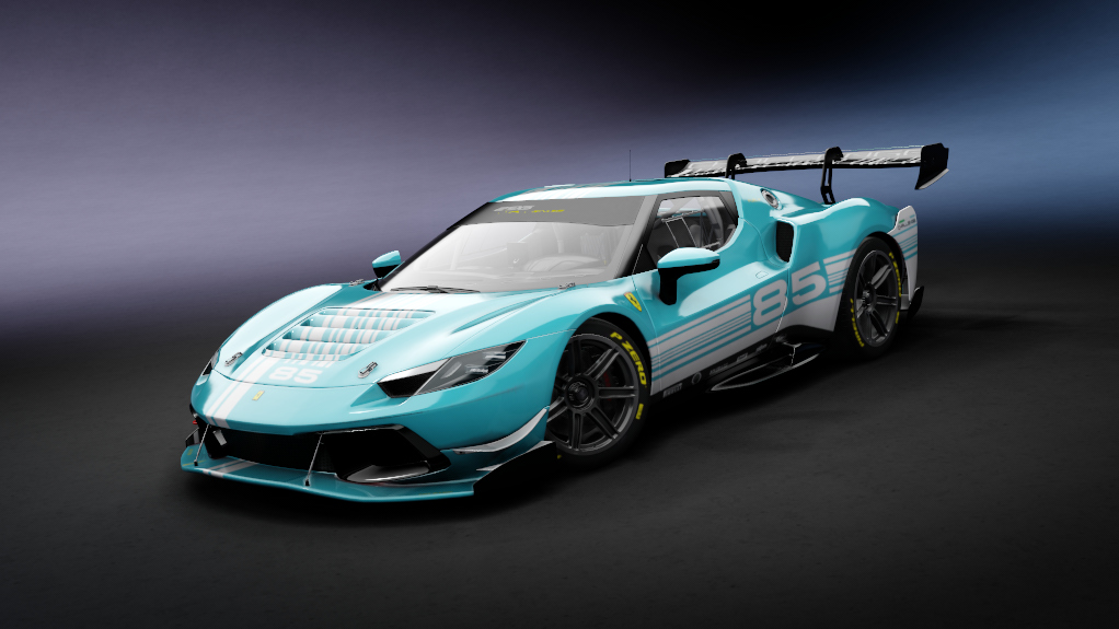 Ferrari 296 Cup TPRS, skin 85