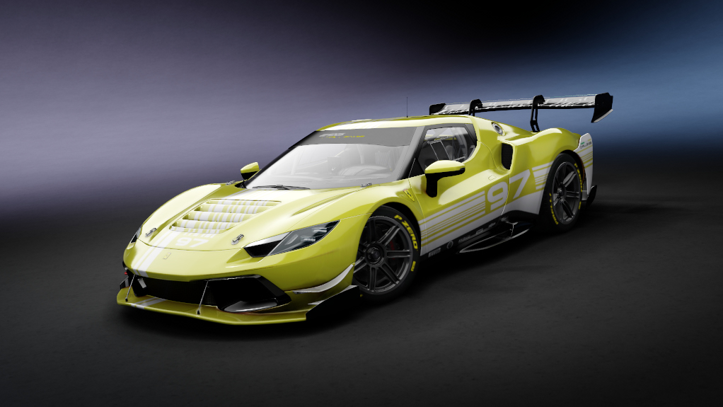 Ferrari 296 Cup TPRS, skin 97