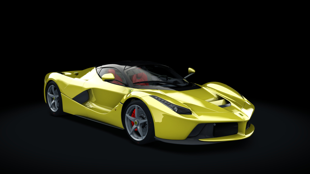 Ferrari LaFerrari RACE, skin 01_giallo_modena