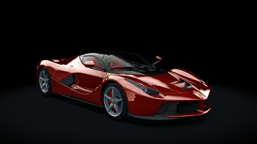 Ferrari LaFerrari RACE, skin 11_rosso_corsa