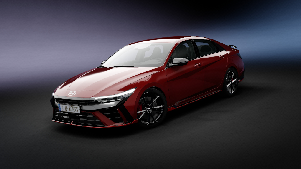 Hyundai Elantra N Tuned, skin Ultimate_Red