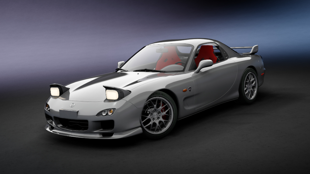 Mazda RX-7 Spirit R LHD, skin 08_titanium_grey