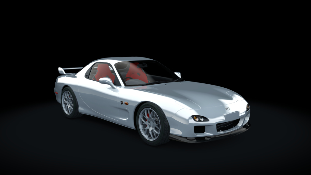 Mazda RX-7 Spirit R TRSC, skin 07_pure_white_b