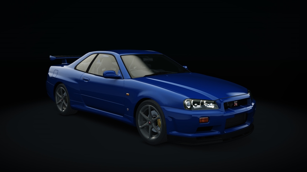 Nissan Skyline GTR R34 TRSC, skin 00_bayside_blue