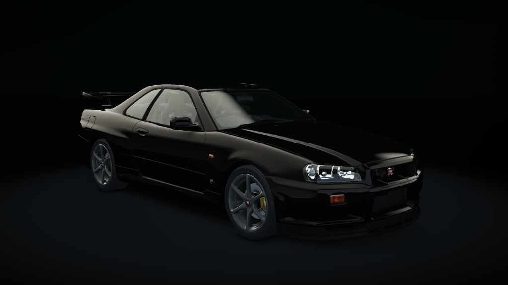 Nissan Skyline GTR R34 TRSC, skin 03_black_pearl