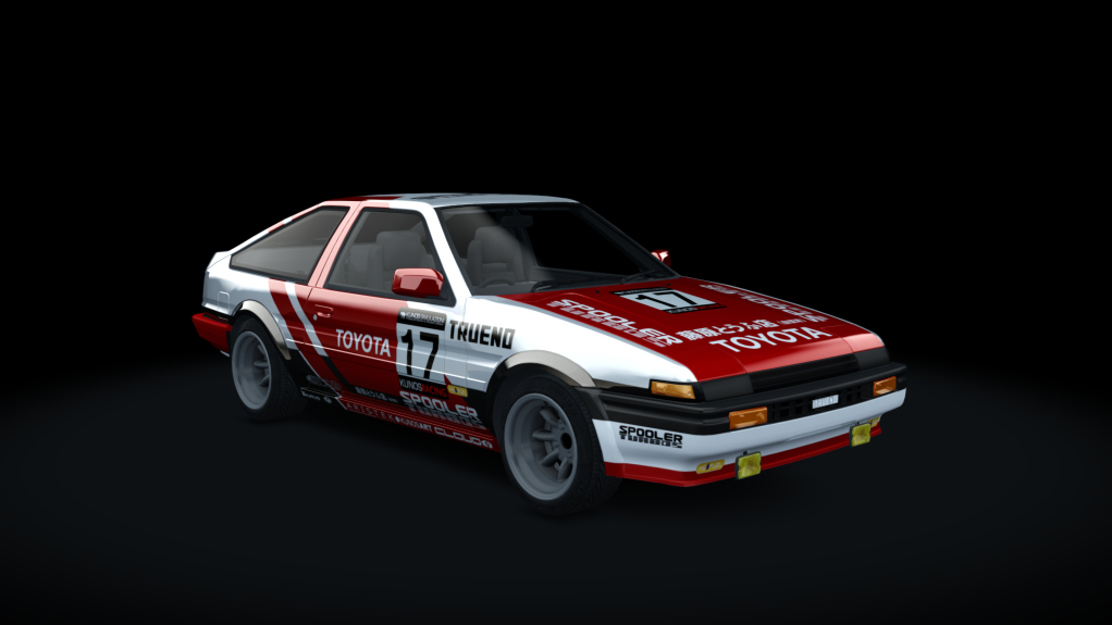 Toyota AE86 TRSC, skin 02_spooler_17