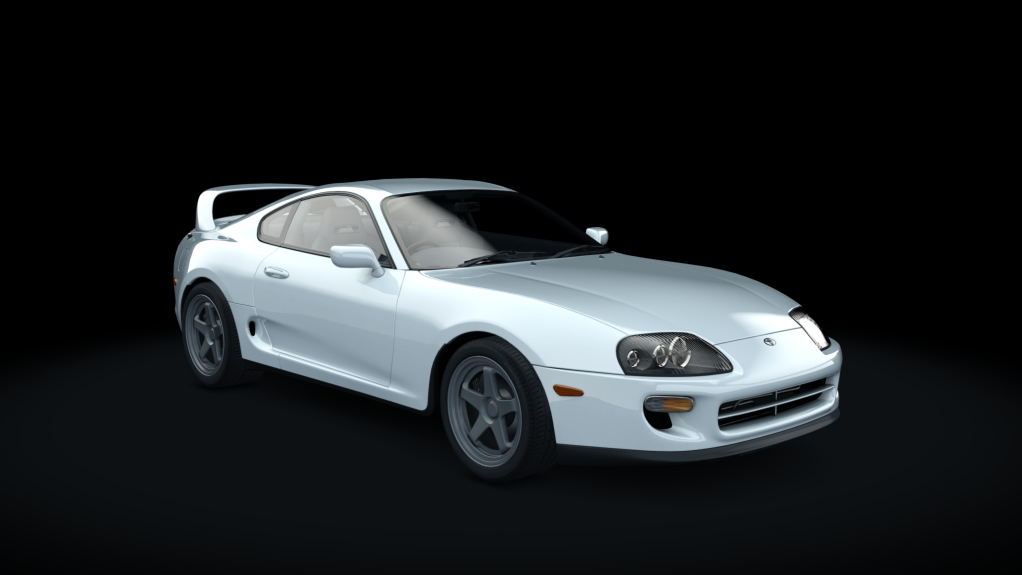 Toyota Supra MKIV TRSC, skin 02_super_white