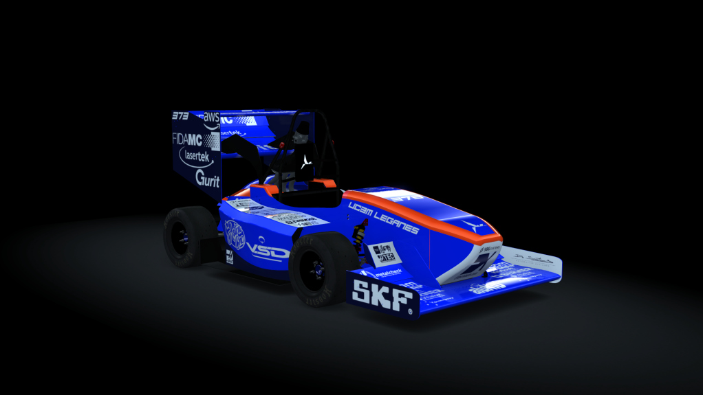 MAD Formula Team MFTC3, skin 2_Blue