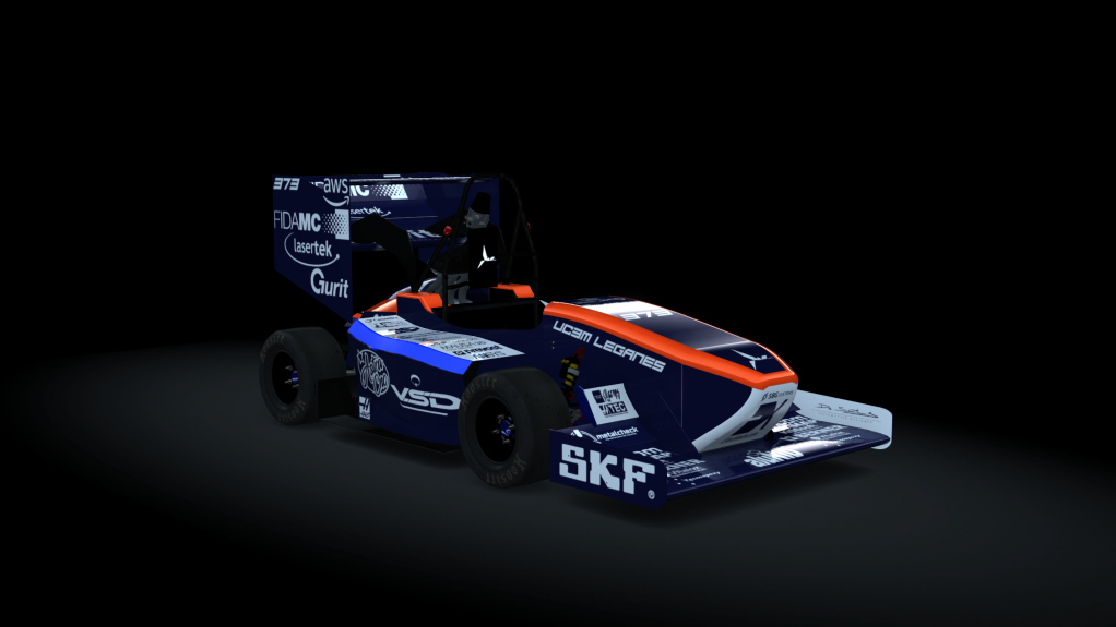 MAD Formula Team MFTC3, skin 4_Navy