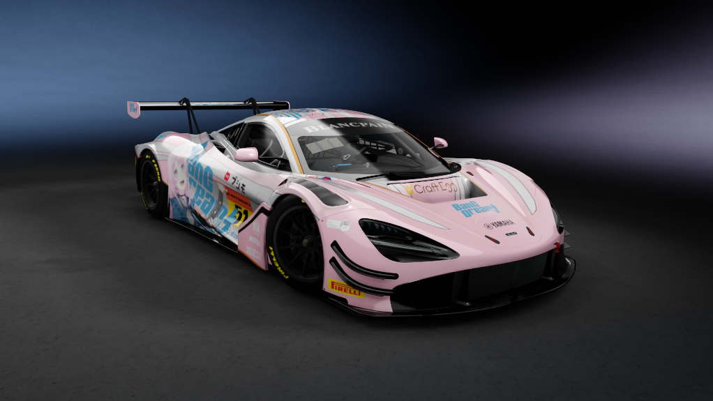 McLaren 720S EVO DTM 2025, skin 51_chihaya anon