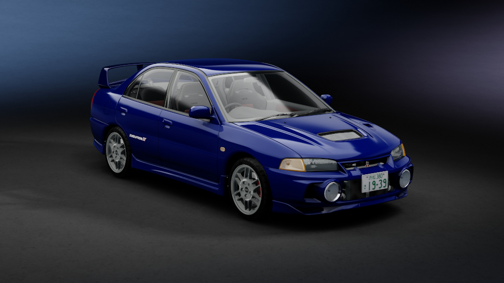 Mitsubishi Lancer EVO IV JDM, skin 4_Icecelle_Blue