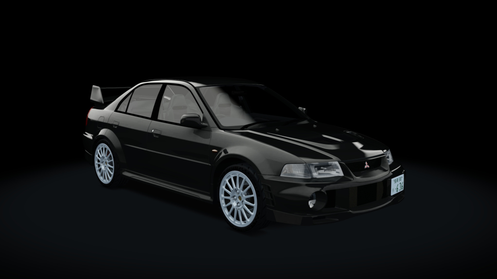 Mitsubishi Lancer EVO VI TRSC, skin 03_Black