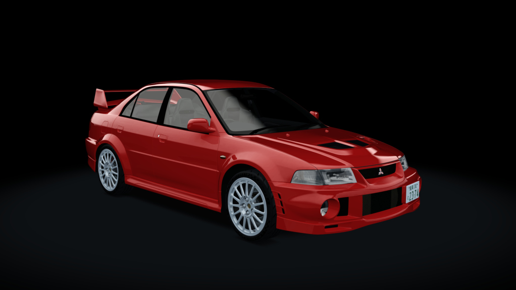 Mitsubishi Lancer EVO VI TRSC, skin 04_Red
