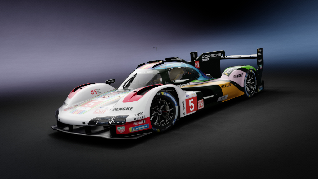 Porsche 963 TRLM 2024, skin #5_wec_lemans