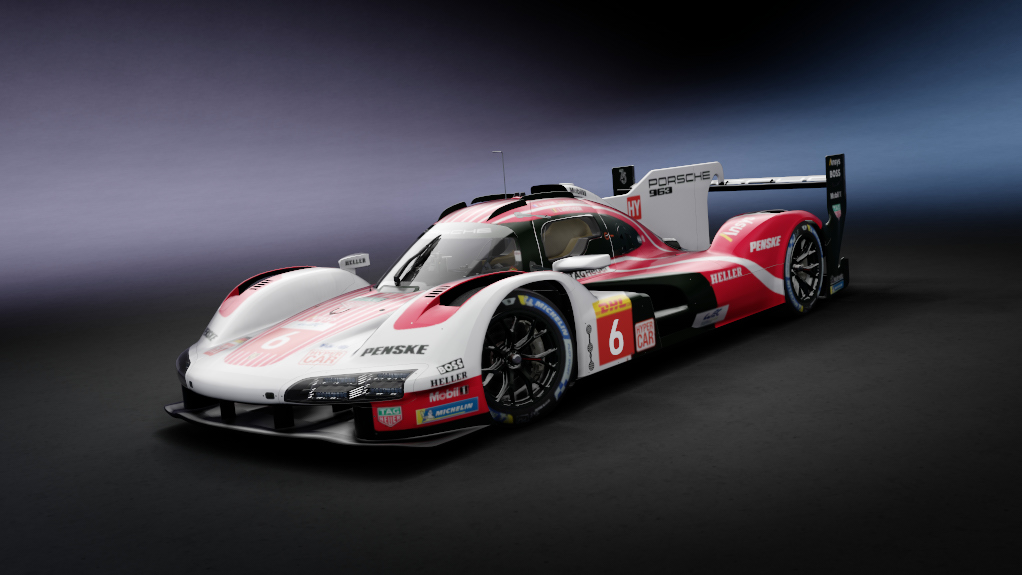Porsche 963 TRLM 2024, skin #6_wec