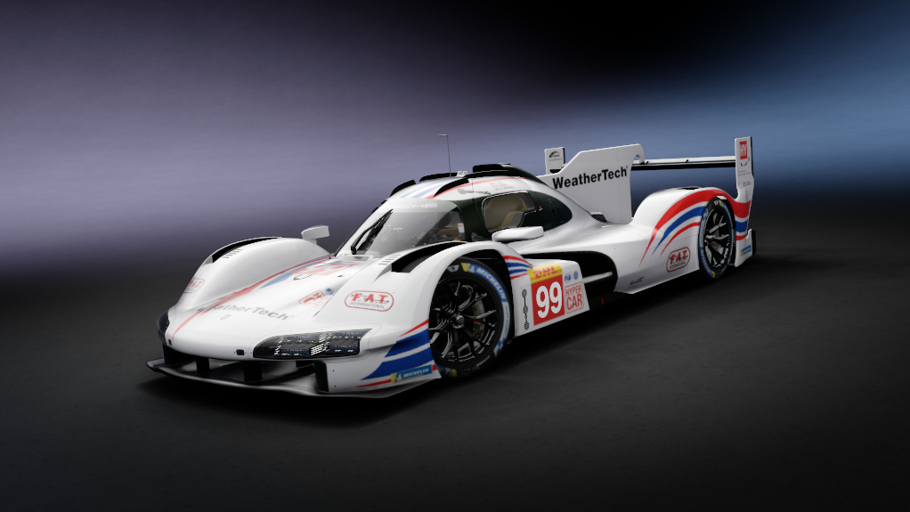 Porsche 963 TRLM 2024, skin #99_wec