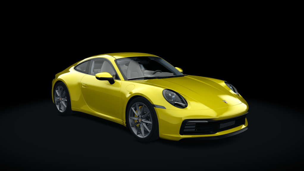 Porsche 992 Carrera S Manual, skin 04_racing_yellow