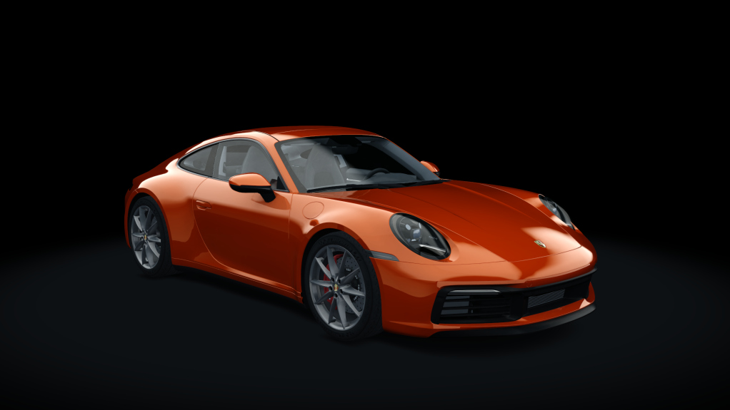Porsche 992 Carrera S Manual, skin 06_lava_orange