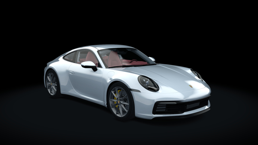 Porsche 992 Carrera S Manual, skin 08_carrara_white_metallic