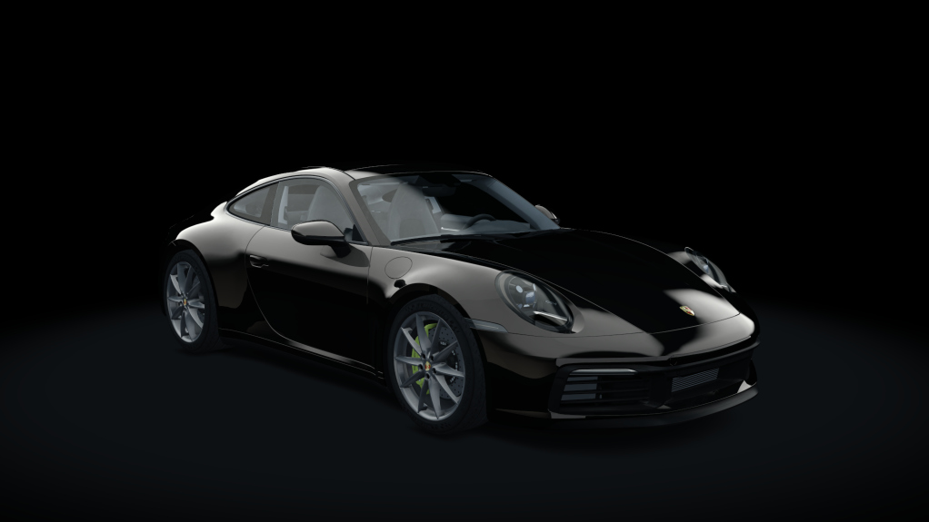 Porsche 992 Carrera S Manual, skin 09_jet_black_metallic