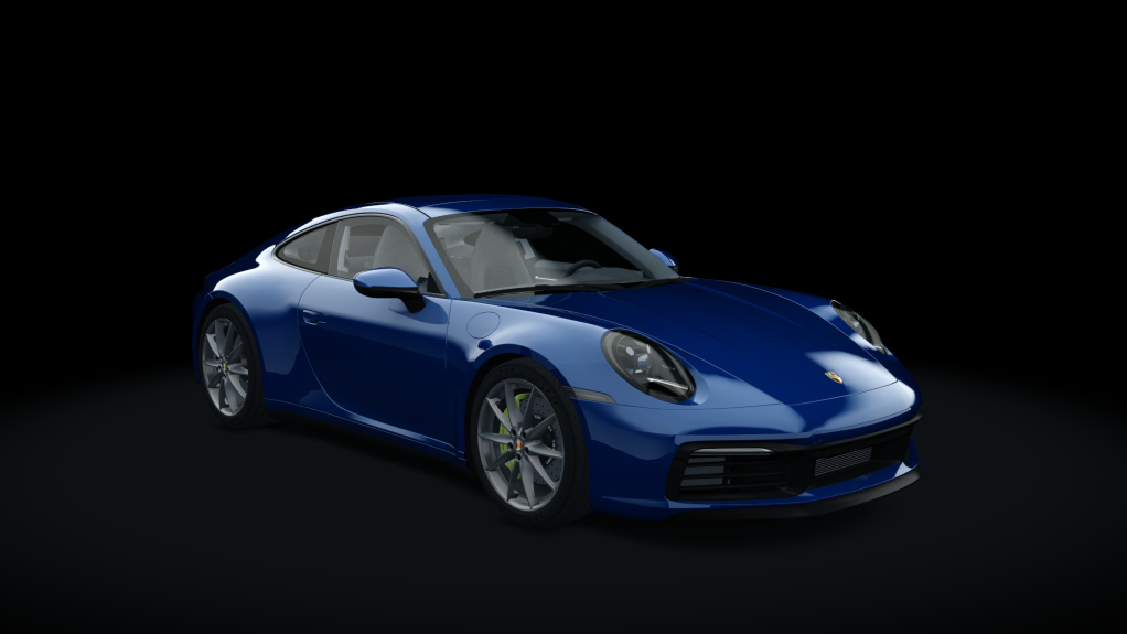 Porsche 992 Carrera S Manual, skin 12_sapphire_blue_metallic