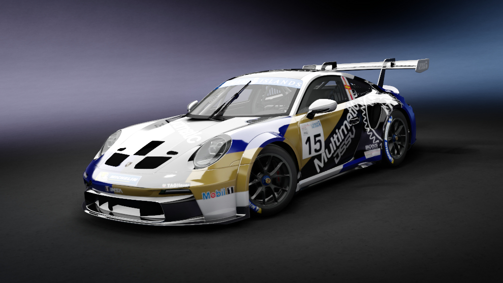 Porsche 992 GT3 Cup TPRS, skin 15