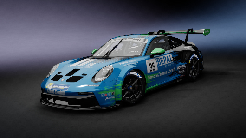 Porsche 992 GT3 Cup TPRS, skin 35_Rhyn_PCD