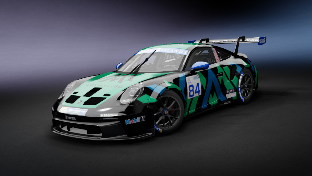Porsche 992 GT3 Cup TPRS, skin 84