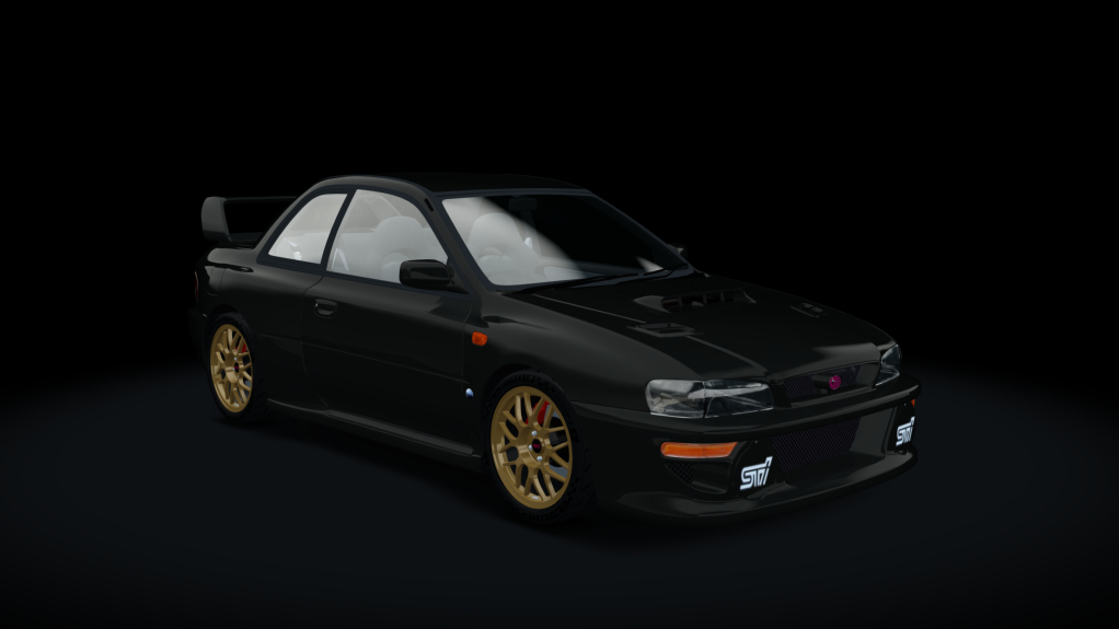 Subaru Impreza 22B STi TRSC, skin 02_Black