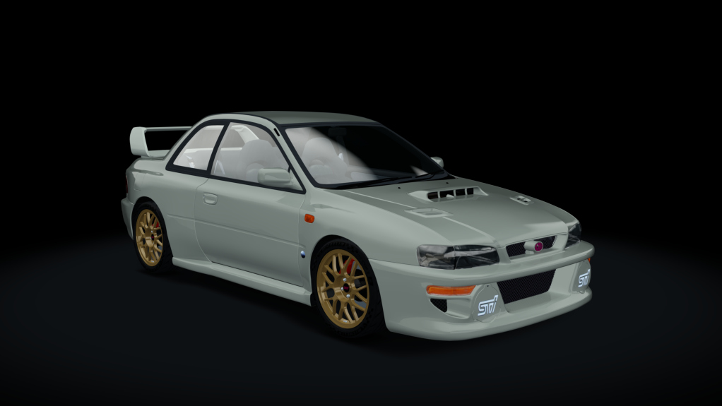 Subaru Impreza 22B STi TRSC, skin 05_White