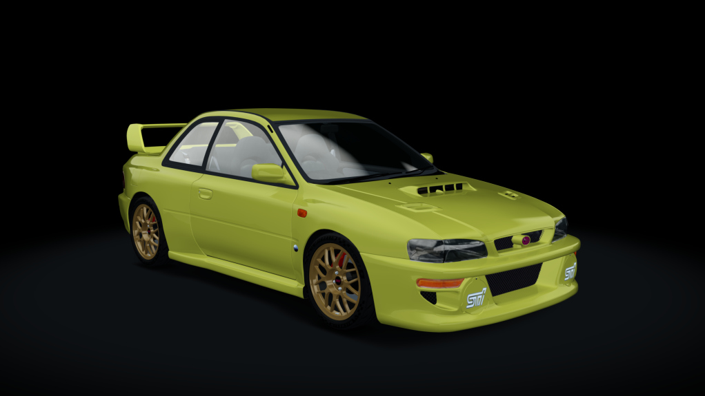 Subaru Impreza 22B STi TRSC, skin 06_Yellow