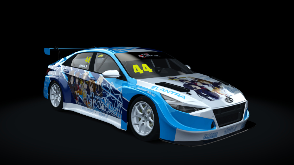 Hyundai Elantra N TCR, skin 44_Tcr_Hyundai_elantra_K-ON