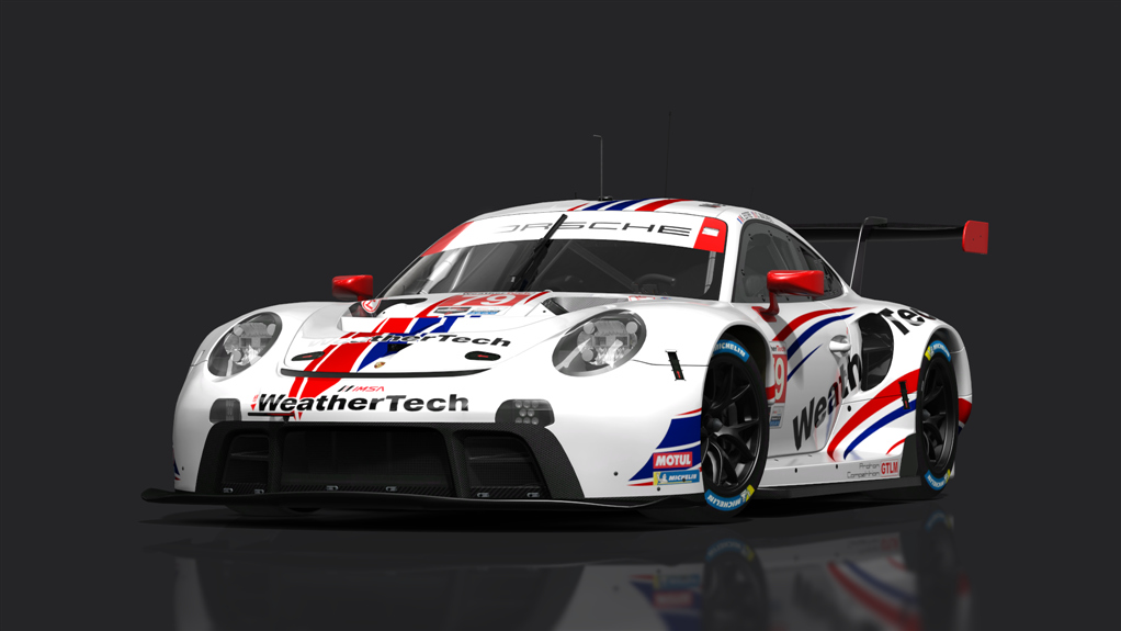 Porsche 911 RSR 2021 TREC, skin IMSA_79_WeatherTech_new
